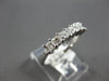.69CT DIAMOND 14KT WHITE GOLD PRINCESS INVISIBLE PRONG WEDDING ANNIVERSARY RING