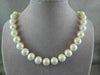 ESTATE 11mm - 12mm AAA WHITE SOUTH SEA PEARLS CLASSIC 14KT FILIGREE NECKLACE