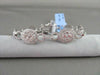 ANTIQUE 4.24CT WIDE FILIGREE 18KT DIAMOND ROUND BRACELET