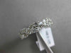 ESTATE 1.0CT DIAMOND 14KT WHITE GOLD INFINITY LOVE KNOT WEDDING ANNIVERSARY RING
