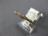 .09CT DIAMOND 14KT YELLOW GOLD 3D 2MM MARQUISE SHAPE FILIGREE ANNIVERSARY RING