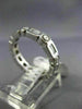 1.24CT ROUND & BAGUETTE DIAMOND 14KT WHITE GOLD ETERNITY ANNIVERSARY RING #1355