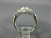 EXTRA LARGE 2.61CT OLD MINE DIAMOND 18K WHITE GOLD 3D FILIGREE ENGAGEMENT RING