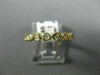 ESTATE .11CT DIAMOND 14K YELLOW GOLD ETOILE BEZEL SEMI ETERNITY ANNIVERSARY RING