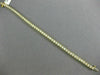 ESTATE 6.50CT ROUND CUT DIAMOND 18KT YELLOW GOLD CLASSIC TENNIS BRACELET #21747