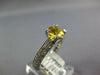 1.47CT DIAMOND & AAA SAPPHIRE 14KT WHITE GOLD 3D OVAL FILIGREE ENGAGEMENT RING