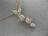 GIA 1.44CT FANCY PINK DIAMOND 18KT WHITE & ROSE GOLD FLOWER BY THE YARD NECKLACE