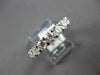 LARGE 2.24CT DIAMOND 14KT WHITE GOLD 3D ROUND 9 STONE WEDDING ANNIVERSARY RING