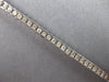 ESTATE 3.0CT DIAMOND 14K WHITE GOLD 3D CLASSIC ROUND CHANNEL FUN TENNIS BRACELET