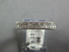 1.15CT DIAMOND 18K WHITE GOLD 3D ROUND & PRINCESS SEMI ETERNITY ANNIVERSARY RING