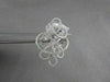 ANTIQUE WIDE MASSIVE FILIGREE 1.52CTW DIAMOND 14KT WHITE GOLD RING ONE OF A KIND