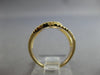 ESTATE WIDE 1.48CT DIAMOND 14KT YELLOW GOLD 3D OPEN HEART LOVE KNOT LOVE RING