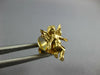 ESTATE 14KT YELLOW GOLD 3D HANDCRAFTED CLASSIC DIAMOND CUT ANGEL PIN #26996