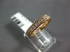 .32CT DIAMOND 14KT ROSE GOLD 3D FILIGREE MILGRAIN SEMI ETERNITY ANNIVERSARY RING