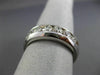 ESTATE WIDE 1.71CT DIAMOND 14KT WHITE GOLD 7 STONE CLASSIC CHANNEL WEDDING RING