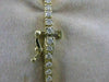 ESTATE 5.00CTW DIAMOND 14KT YELLOW GOLD LINE TENNIS BRACELET F/G VS 3MM #18411