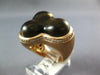 EXTRA LARGE 18.53CT DIAMOND & AAA SMOKEY TOPAZ 14KT ROSE GOLD 3D FUN LOVE RING