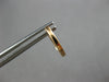 ESTATE SMALL .14CT DIAMOND 18KT ROSE GOLD 3D CLASSIC ROUND HUGGIE FUN EARRINGS