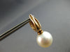 LARGE 1.12CT DIAMOND & SOUTH SEA PEARL 18KT ROSE GOLD MULTI ROW HUGGIE EARRINGS