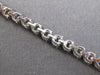 ESTATE 1.52CT DIAMOND 14KT WHITE GOLD 3D CLASSIC ROUND FUN TENNIS BRACELET