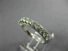 ESTATE 1.0CT DIAMOND 14KT WHITE GOLD SEMI MOUNT WEDDING BAND ENGAGEMENT RING SET
