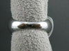 ESTATE LARGE .40CT DIAMOND & AAA ONYX 18KT WHITE GOLD COCKTAIL RING 17mm