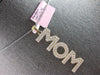 ESTATE EXTRA LARGE .95CT DIAMOND 14KT YELLOW GOLD 3D MOM FLOATING PENDANT