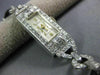 ANTIQUE CHOISI 1.0CT OLD MINE DIAMOND PLATINUM 3D CLASSIC RECTANGULAR WATCH 2218