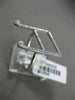 ESTATE .26CT ROUND DIAMOND 14KT WHITE GOLD 3D HANDCRAFTED PAVE MUSICAL NOTE RING