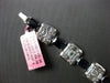 LARGE 17.16CT DIAMOND & AAA SAPPHIRE 18KT WHITE GOLD MULTI SHAPE TENNIS BRACELET