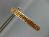 LARGE 6.08CT PINK DIAMOND 18KT ROSE GOLD MULTI ROW INSIDE OUT 3D HOOP EARRINGS