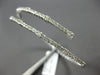 LARGE 1.65CT DIAMOND 14KT WHITE GOLD BY THE YARD FLEXIBLE TENNIS BANGLE BRACELET