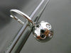 ESTATE 1.67CT BLACK & WHITE DIAMOND 14KT WHITE GOLD ETOILE LEVERBACK EARRINGS