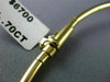 ESTATE .70CT DIAMOND 18K YELLOW GOLD CLASSIC JOURNEY BAMBOO LINK NECKLACE #21243