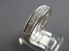 .75CT DIAMOND 14KT WHITE GOLD 3D PRINCESS 2 ROW CHANNEL WEDDING ANNIVERSARY RING