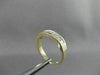 ESTATE .75CT DIAMOND 14KT YELLOW GOLD PRINCESS CHANNEL ANNIVERSARY RING #20523