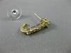 ESTATE .50CT BAGUETTE & ROUND DIAMOND 14KT YELLOW GOLD 3D STAR HANGING EARRINGS