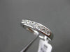ESTATE .50CT ROUND DIAMOND 14KT WHITE GOLD 7 STONE CHANNEL ANNIVERSARY RING