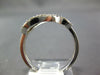 ESTATE .23CT DIAMOND 14KT WHITE GOLD 3D INFINITY FUN LOVE RING