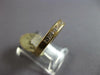 WIDE .52CT DIAMOND 14KT YELLOW GOLD ROUND SEVEN STONE CHANNEL ANNIVERSARY RING