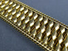 ANTIQUE GRUEN 1.40CT DIAMOND 18K WHITE & YELLOW GOLD HIDDEN WATCH BRACELET#21477