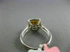 ESTATE WIDE .80CT FANCY DIAMOND 18KT TWO TONE GOLD SQUARE FLOWER FRIENDSHIP RING