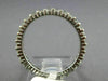 ESTATE 1.01CT DIAMOND 14KT WHITE GOLD SHARED PRONG ETERNITY WEDDING RING #25531