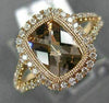WIDE 1.51CT DIAMOND & AAA MORGANITE 14KT ROSE GOLD HALO FILIGREE ENGAGEMENT RING