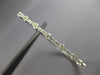 1.58CT DIAMOND 14KT WHITE GOLD CLASSIC SEMI ETERNITY CUFF TENNIS BANGLE BRACELET