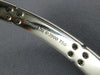 .48CT DIAMOND 18KT WHITE GOLD TIFFANY & CO ETOILE MATTE & SHINY BANGLE BRACELET