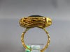 ESTATE EXTRA LARGE AAA BLACK ONYX 18KT YELLOW GOLD 3D ROUND FILIGREE FUN RING