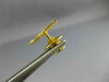 ESTATE 14KT YELLOW GOLD 3D CLASSIC HANDCRAFTED AMERICAN FLAG PIN