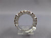 EXTRA LARGE 2.16CT DIAMOND 18KT WHITE GOLD 3D MULTI BAR PEAR SHAPE COCKTAIL RING
