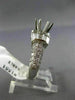1.62CT ROUND & BAGUETTE DIAMOND 14KT WHITE GOLD SEMI MOUNT ENGAGEMENT RING 1551